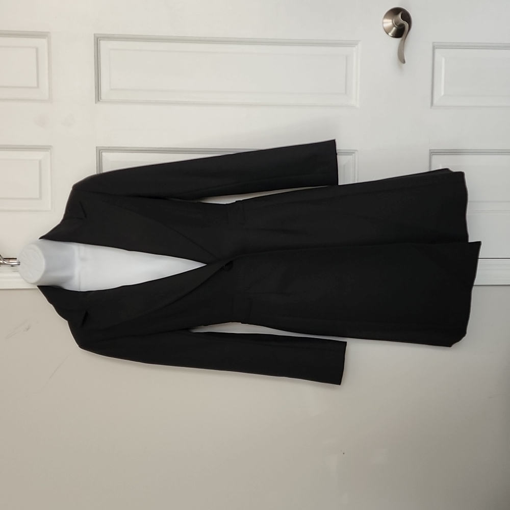 Black long blazer